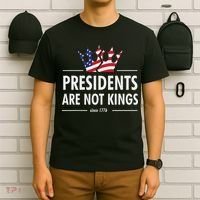 Presidents Are Not Kings Usa Flag Since 1776 T-Shirt thumb 6