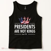 Presidents Are Not Kings Usa Flag Since 1776 Tank Top thumb 2