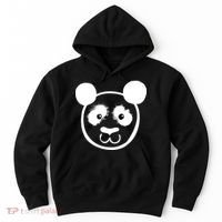 Panda Bear Face Silhouette  Hoodie thumb 0