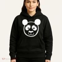 Panda Bear Face Silhouette  Hoodie thumb 5