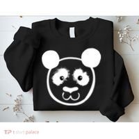 Panda Bear Face Silhouette  Sweatshirt thumb 2