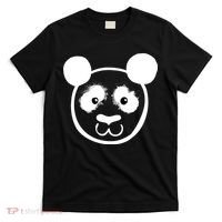 Panda Bear Face Silhouette  T-Shirt thumb 0