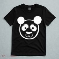 Panda Bear Face Silhouette  T-Shirt thumb 5
