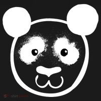 Panda Bear Face Silhouette  Pajama Set thumb 2