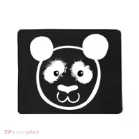 Panda Bear Face Silhouette  Mousepad thumb 0