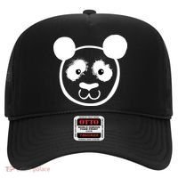 Panda Bear Face Silhouette  Hat thumb 0