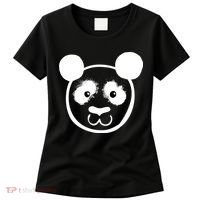 Panda Bear Face Silhouette  Women's T-Shirt thumb 0