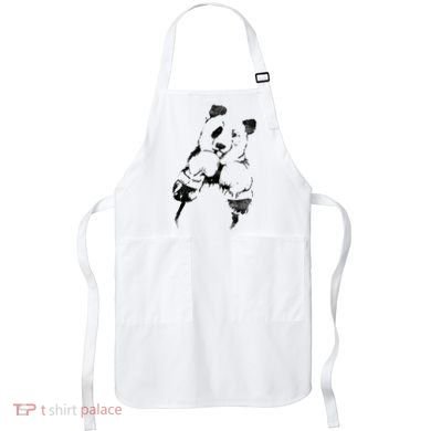 Panda Boxing Vintage Apron
