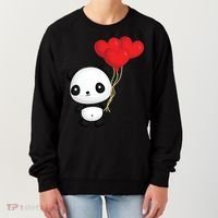 Panda Full Of Hearts Women's Sweatshirt thumb 0