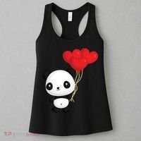 Panda Full Of Hearts Women's Tank Top thumb 3