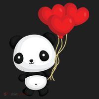 Panda Full Of Hearts Hat thumb 2