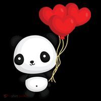 Panda Full Of Hearts Toddler Hoodie thumb 2