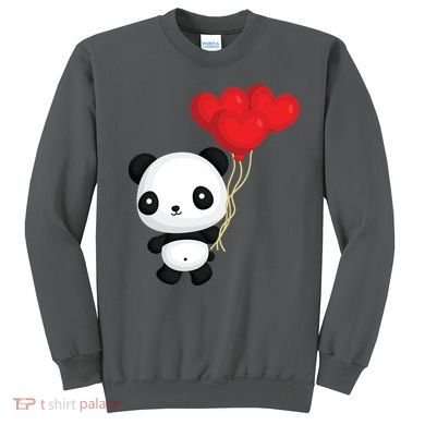 Panda Full Of Hearts Sweatshirt