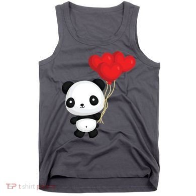 Panda Full Of Hearts Tank Top