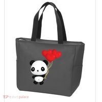 Panda Full Of Hearts Tote Bag thumb 3
