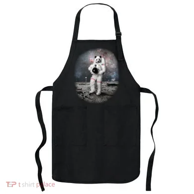 Panda In Space Astronaut Apron