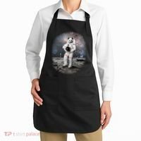 Panda In Space Astronaut Apron thumb 2