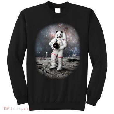 Panda In Space Astronaut Sweatshirt