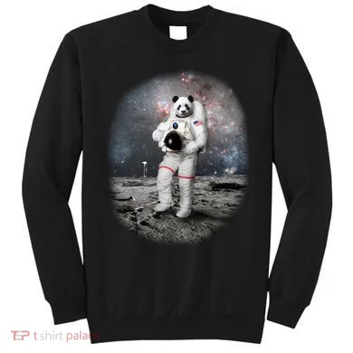 Panda In Space Astronaut Sweatshirt