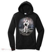 Panda In Space Astronaut Women's Hoodie thumb 0