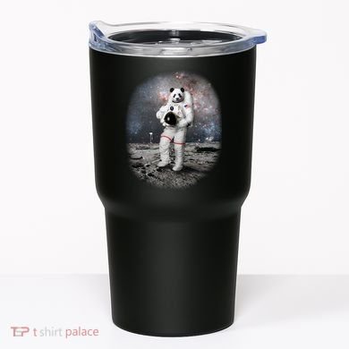 Panda In Space Astronaut Tumbler