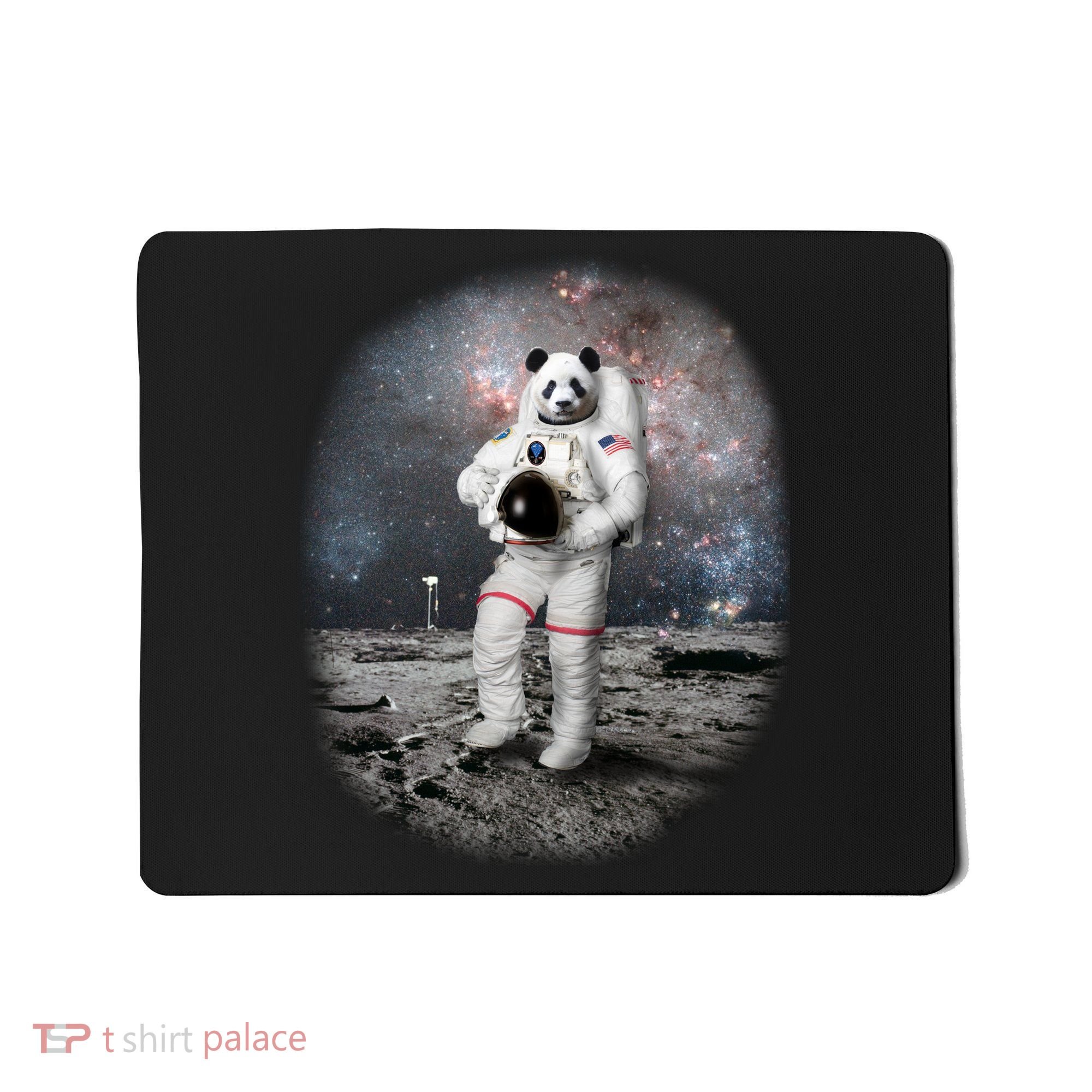 Panda In Space Astronaut Mousepad