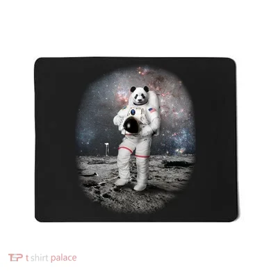 Panda In Space Astronaut Mousepad