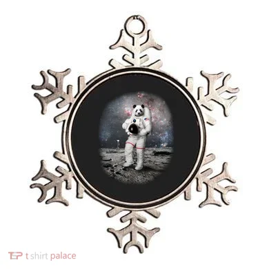 Panda In Space Astronaut Ornament