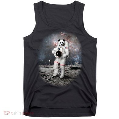 Panda In Space Astronaut Tank Top