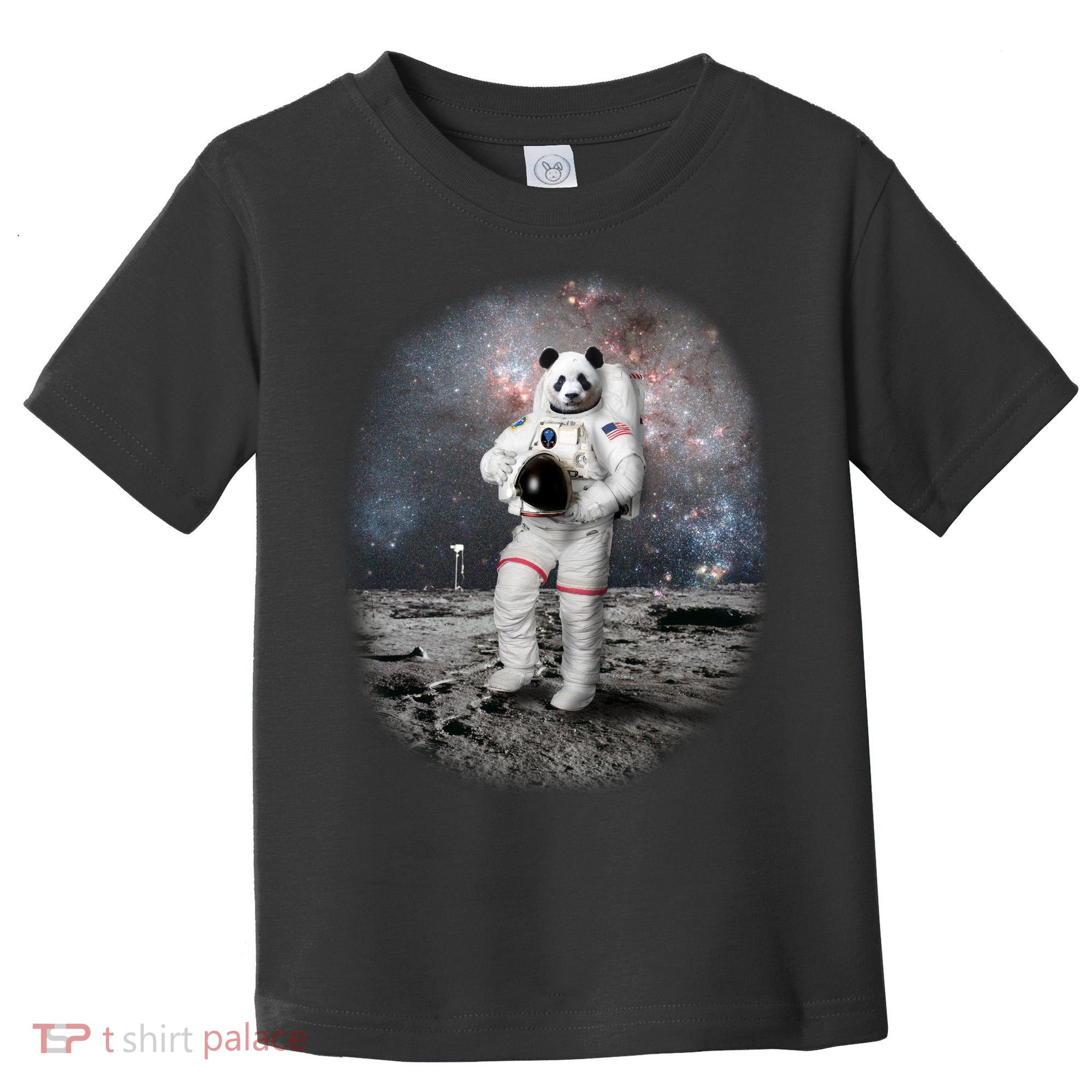 Panda In Space Astronaut Toddler T-Shirt