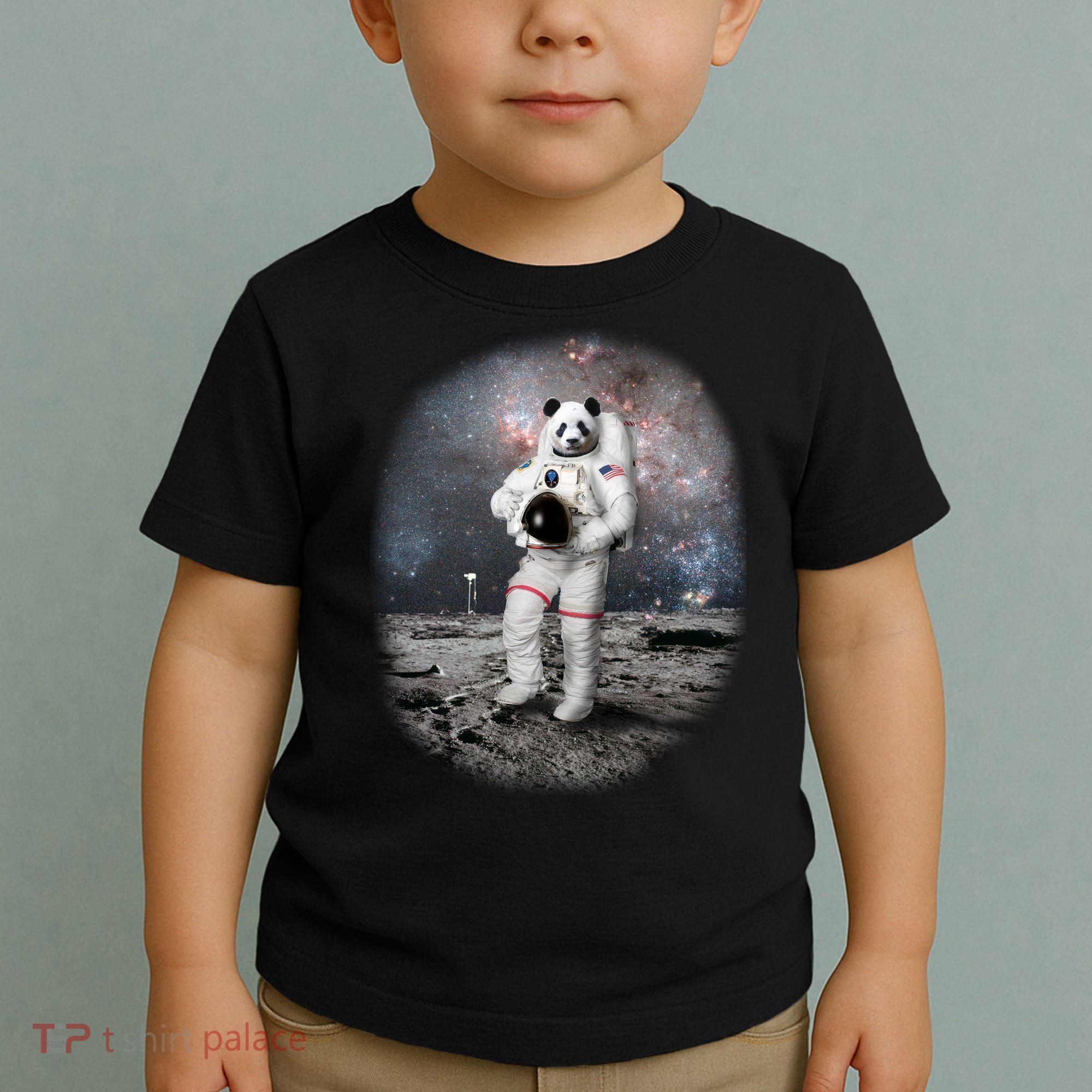 Panda In Space Astronaut Toddler T-Shirt