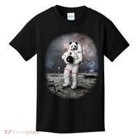 Panda In Space Astronaut Kids T-Shirt thumb 0