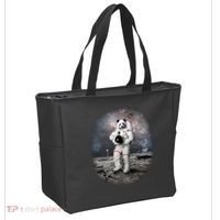 Panda In Space Astronaut Tote Bag thumb 2