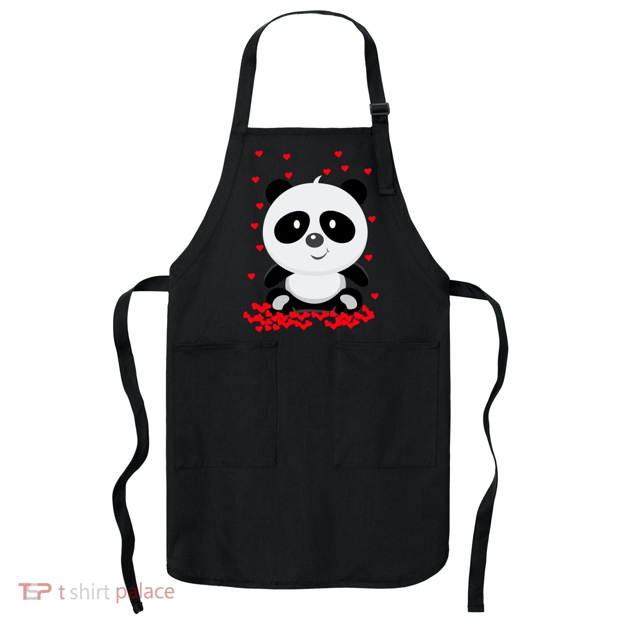 Panda Love Apron