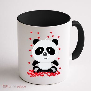 Panda Love Coffee Mug back