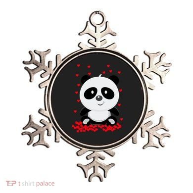 Panda Love Ornament