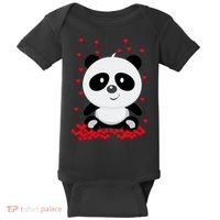 Panda Love Baby Bodysuit thumb 0