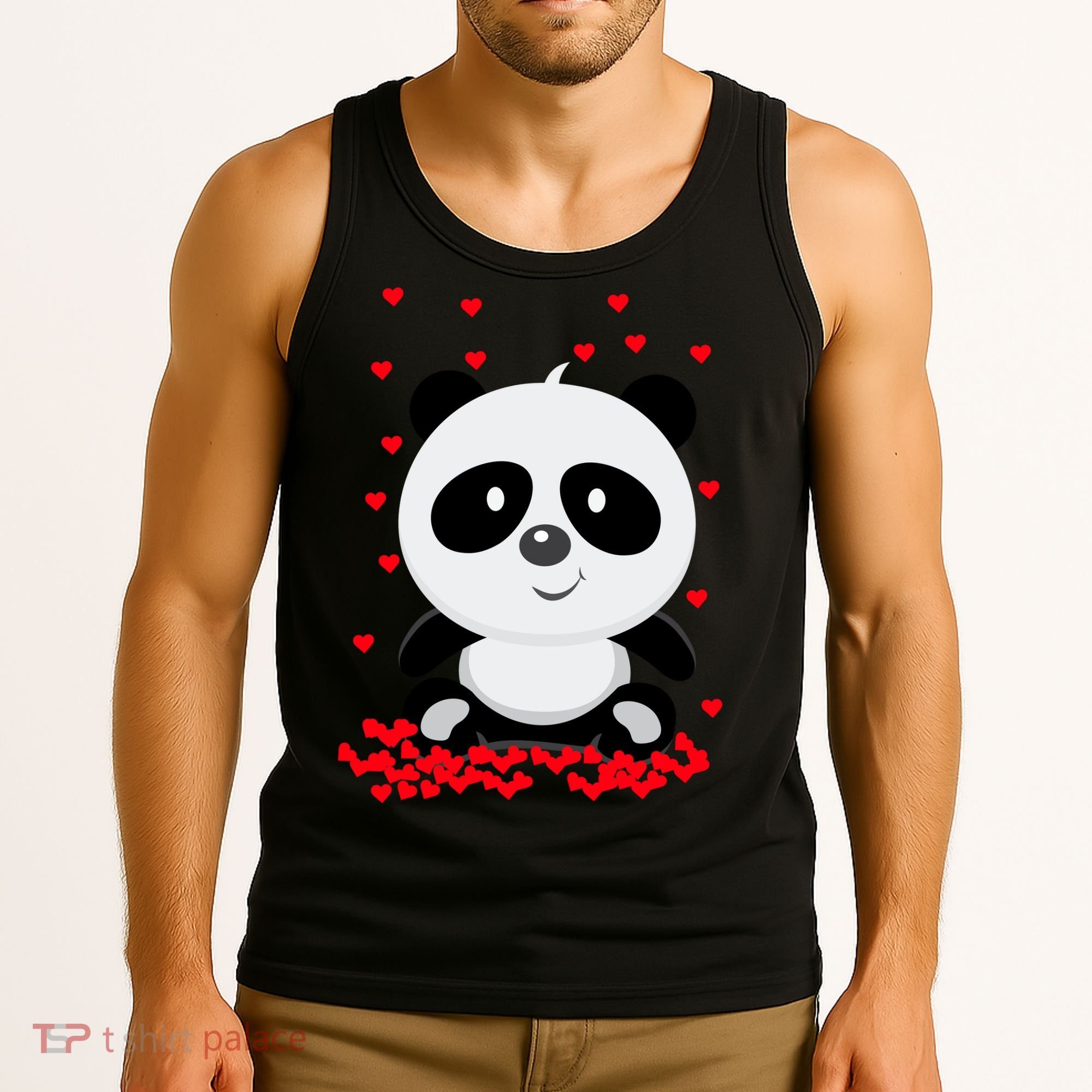Panda Love Tank Top