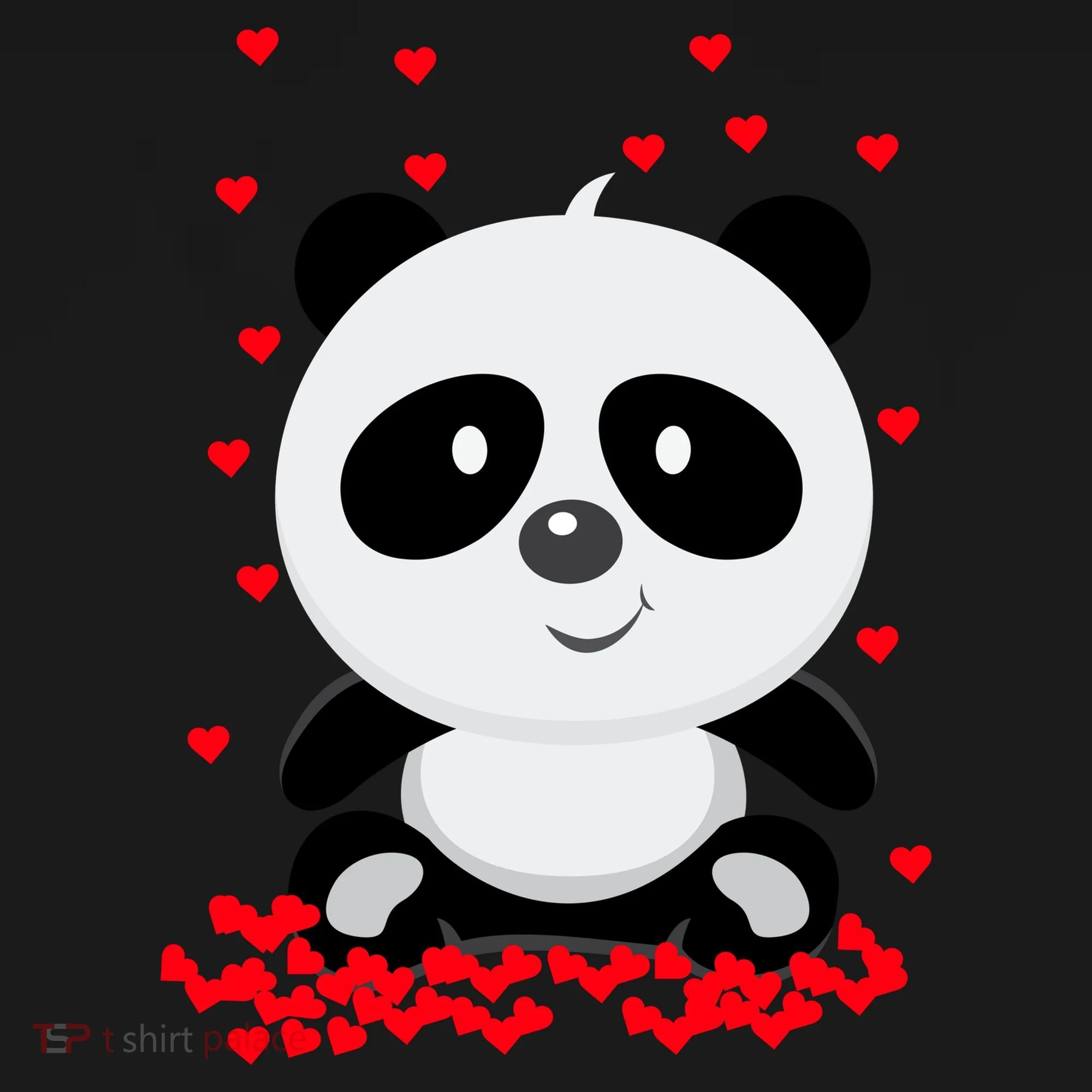 Panda Love Visor