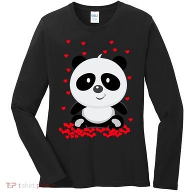 Panda Love Women's Long Sleeve Shirt