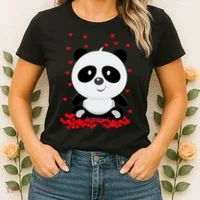 Panda Love Women's T-Shirt thumb 2