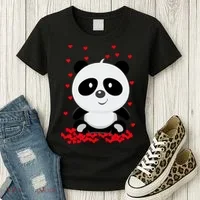 Panda Love Women's T-Shirt thumb 3