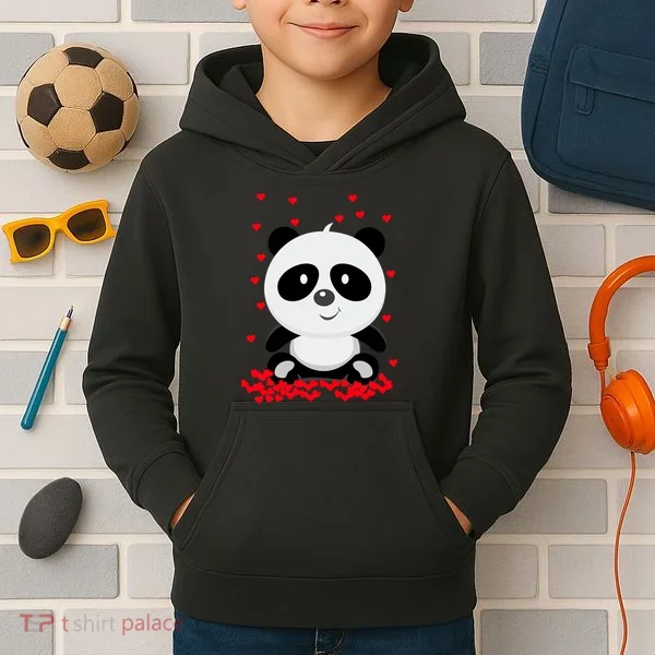 Panda Love Kids Hoodie