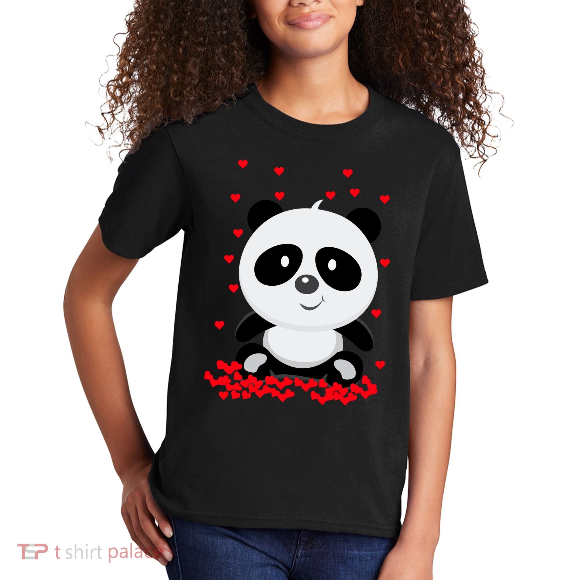 Panda Love Kids T-Shirt