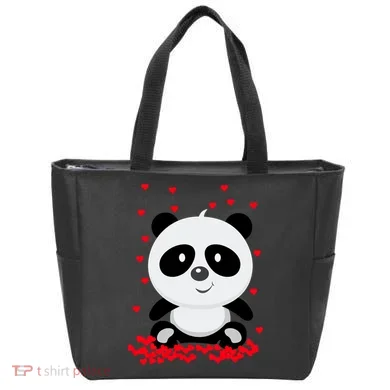 Panda Love Tote Bag