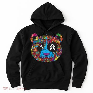 Panda Pirate Abstract Hoodie