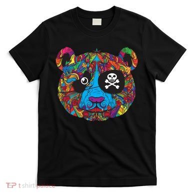 Panda Pirate Abstract T-Shirt