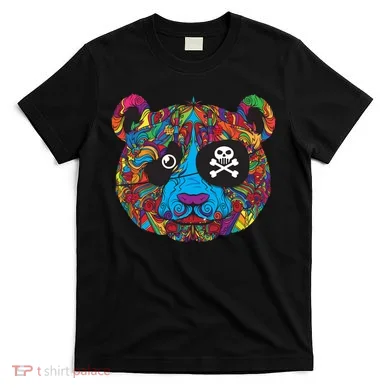 Panda Pirate Abstract T-Shirt