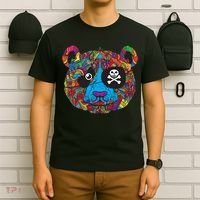 Panda Pirate Abstract T-Shirt thumb 6