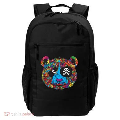 Panda Pirate Abstract Backpack